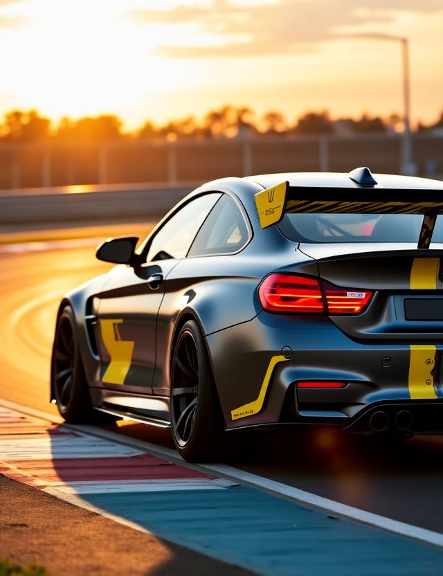 BMW M4 Modificado para Time Attack por Olympus Racers