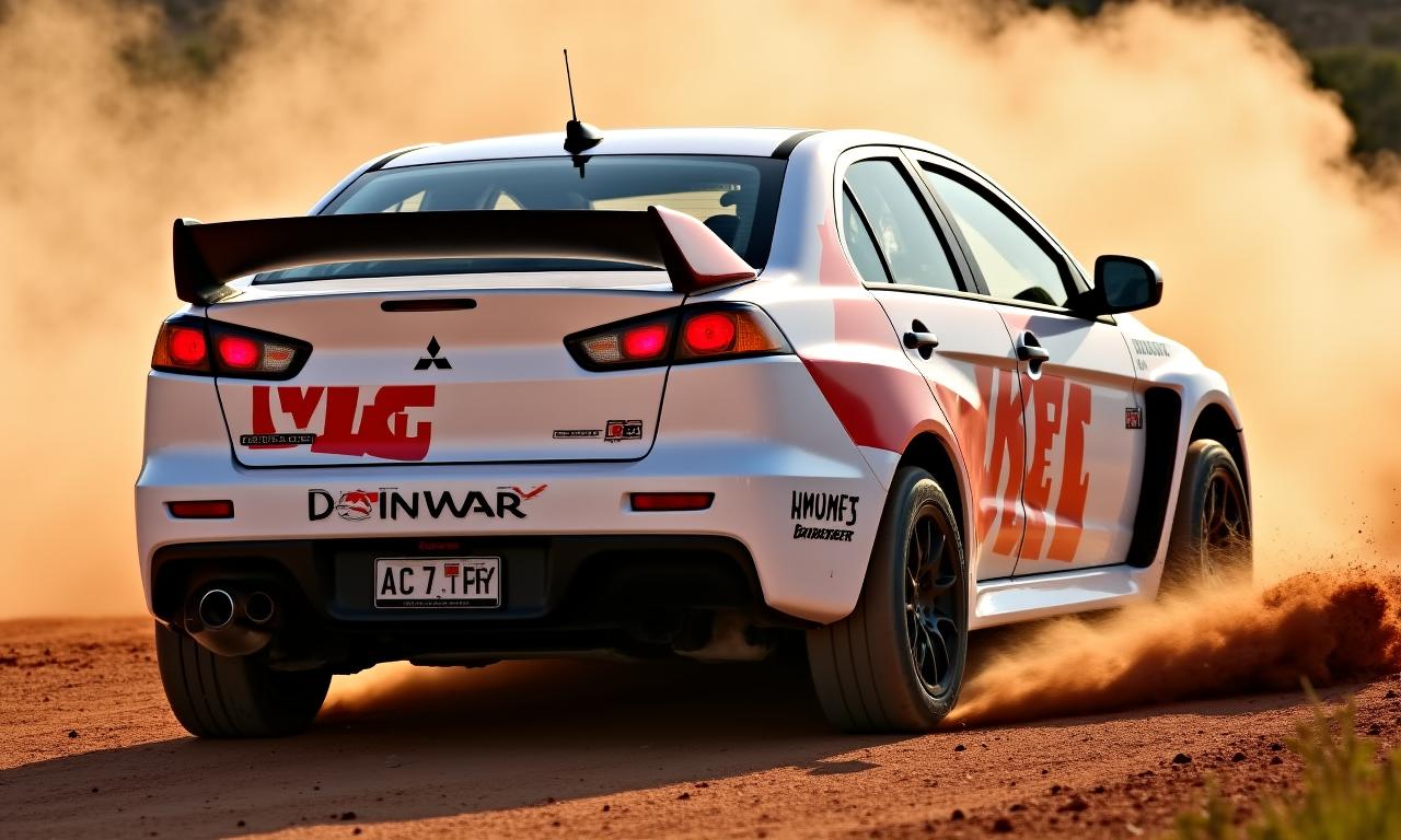 Mitsubishi Lancer Evo preparado para Rally Tarmac